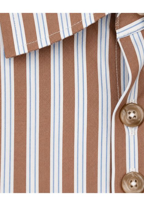 Camicia a righe U+E' BY MISS GRANT | UEM0955MORO